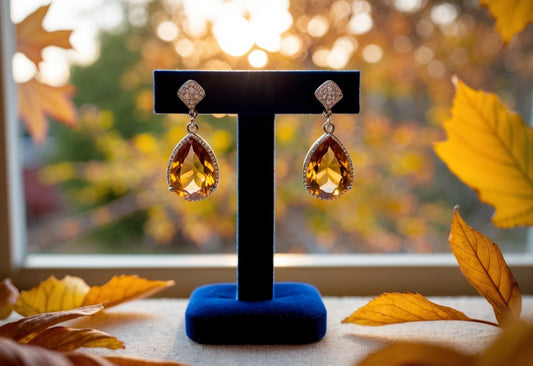 Citrine Earrings - Abbott Atelier