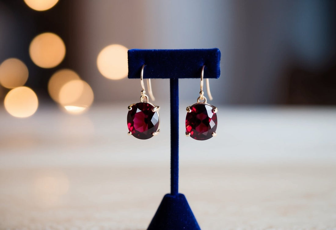 Garnet Earrings - Abbott Atelier