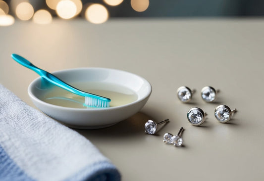 How to Clean Stud Earrings - Abbott Atelier