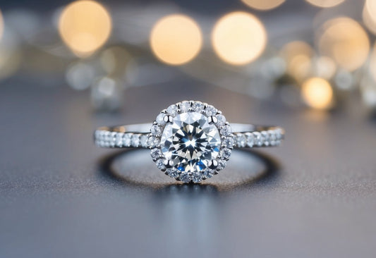 What Is a Hidden Halo Ring - Abbott Atelier