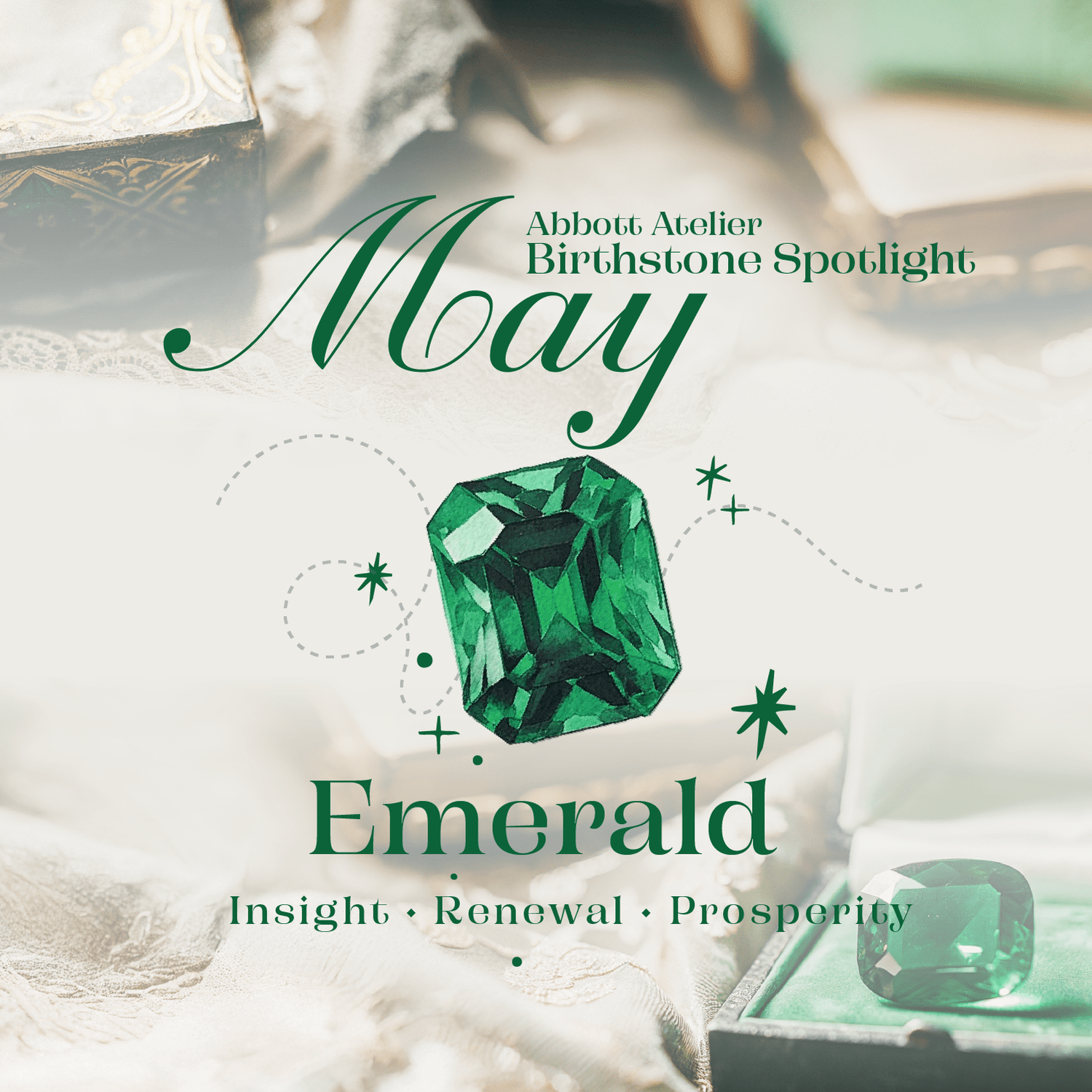 May Birthstone: Emerald - Abbott Atelier