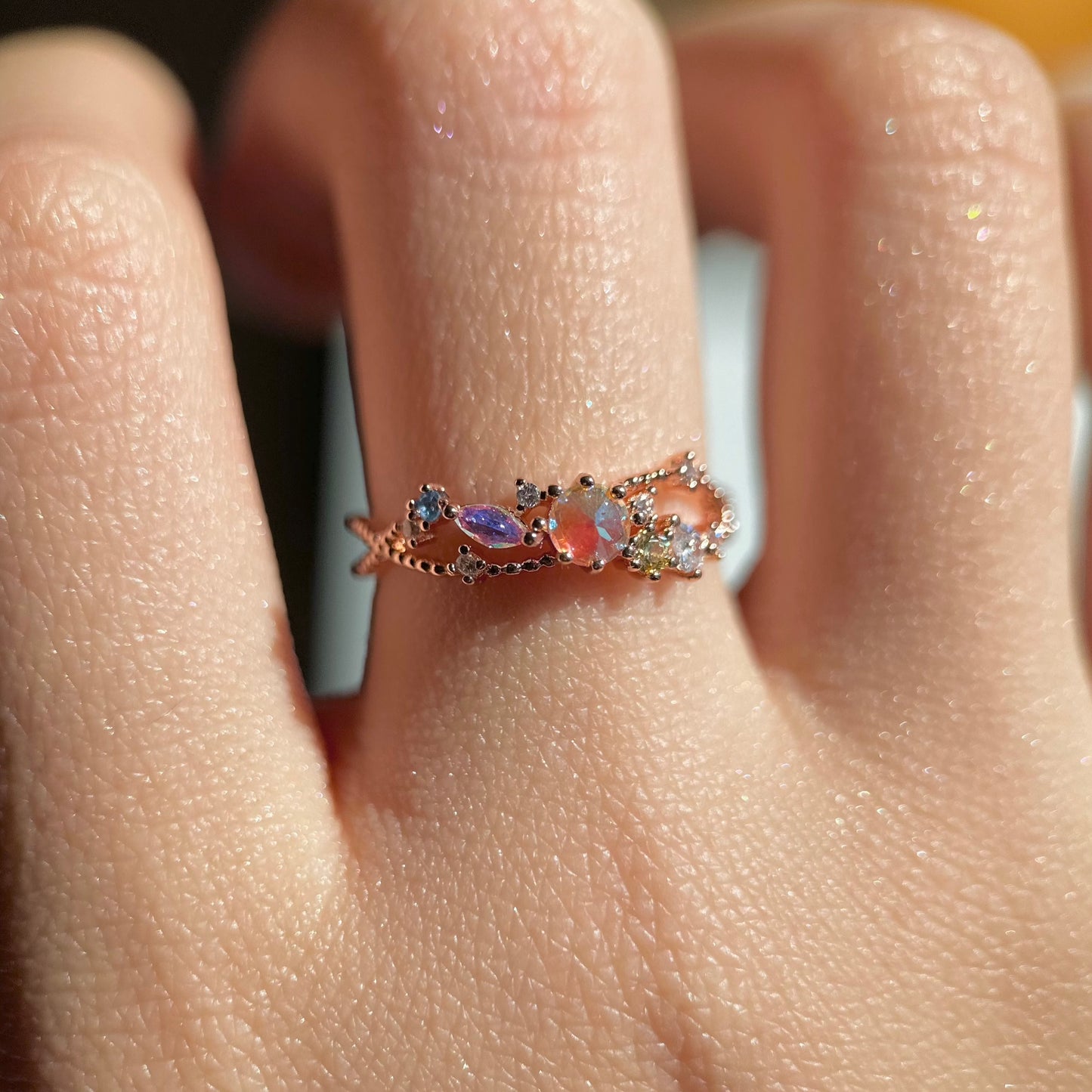 Pink Gem Ring - Nova