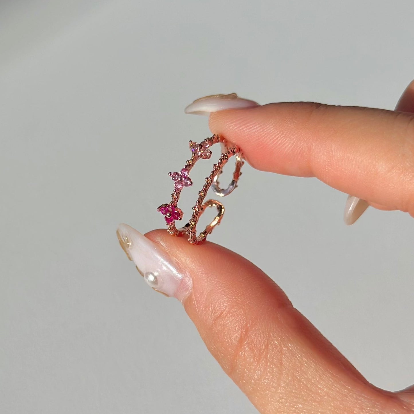 Pink Blossom Ring