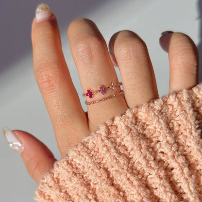 Pink Blossom Ring