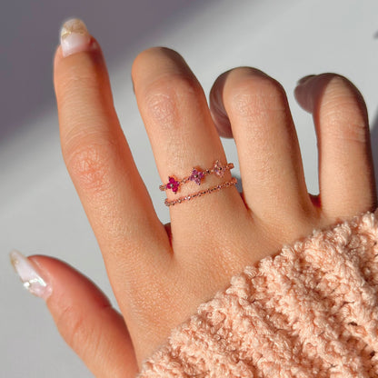 Pink Blossom Ring