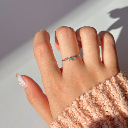 Ocean Heart Ring