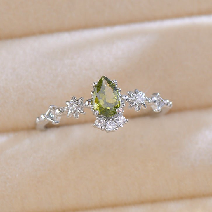 Aerin Peridot Ring - Gold - Plated - Abbott Atelier