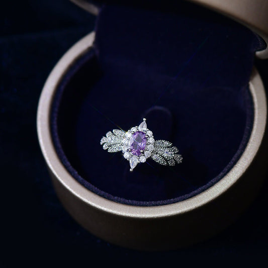 Amethyst Allure Ring - Gold - Plated - Abbott Atelier