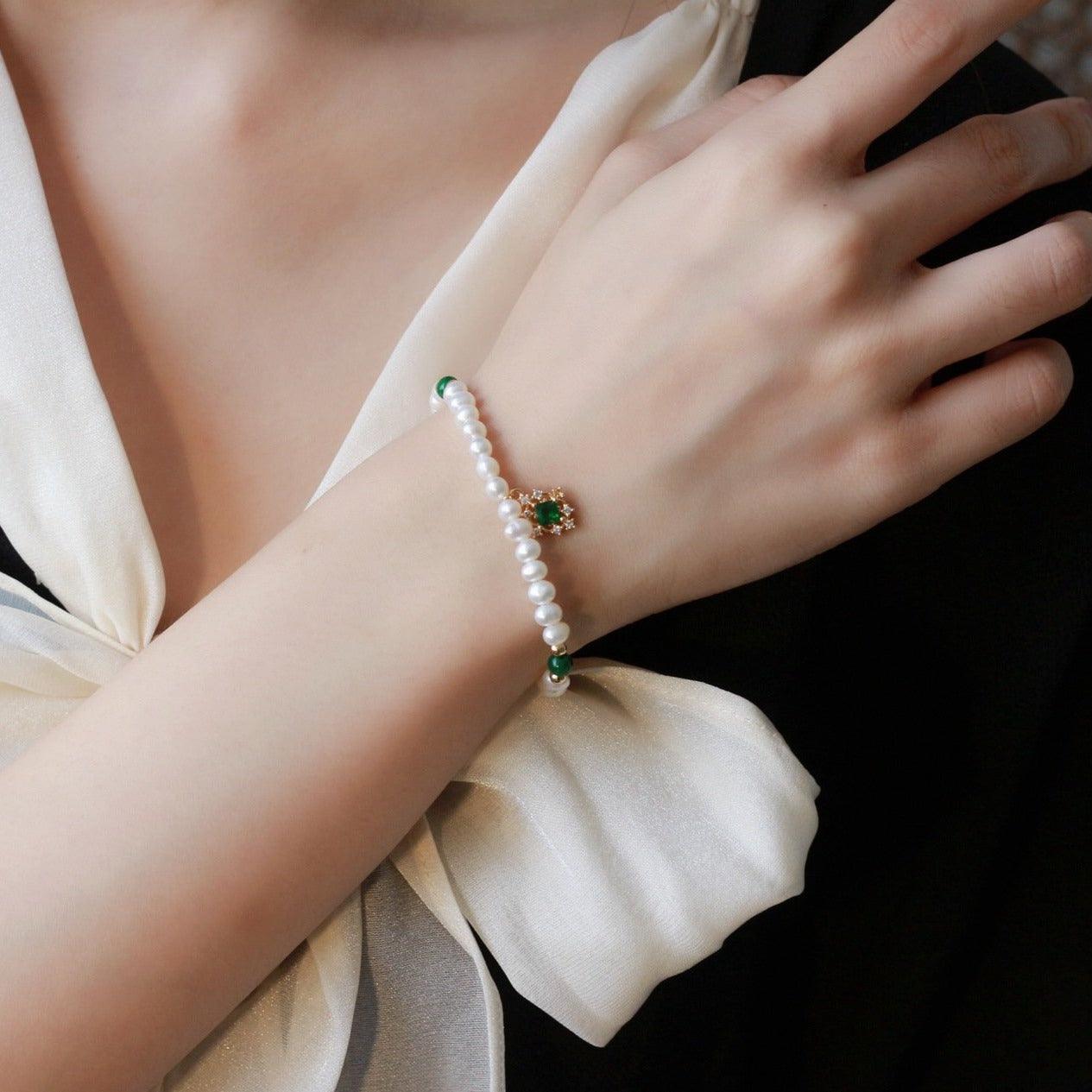Baroque Bracelet - Joyce - Freshwater Pearls - Abbott Atelier