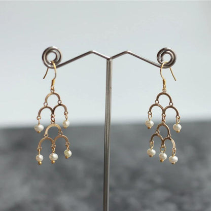 Baroque Earrings - Freshwater Pearls - Abbott Atelier