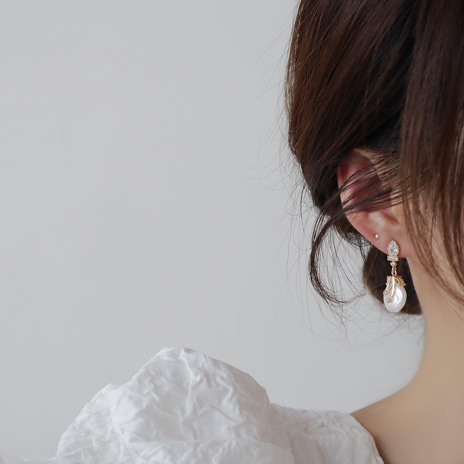 Baroque Earrings - Maggie - Hypoallergenic - Abbott Atelier