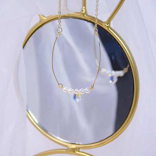 Baroque Necklace - Ariel - Gold - Plated - Abbott Atelier