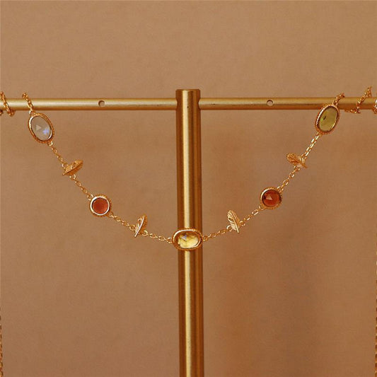 Baroque Necklace - Jennifer - Gold - Plated - Abbott Atelier