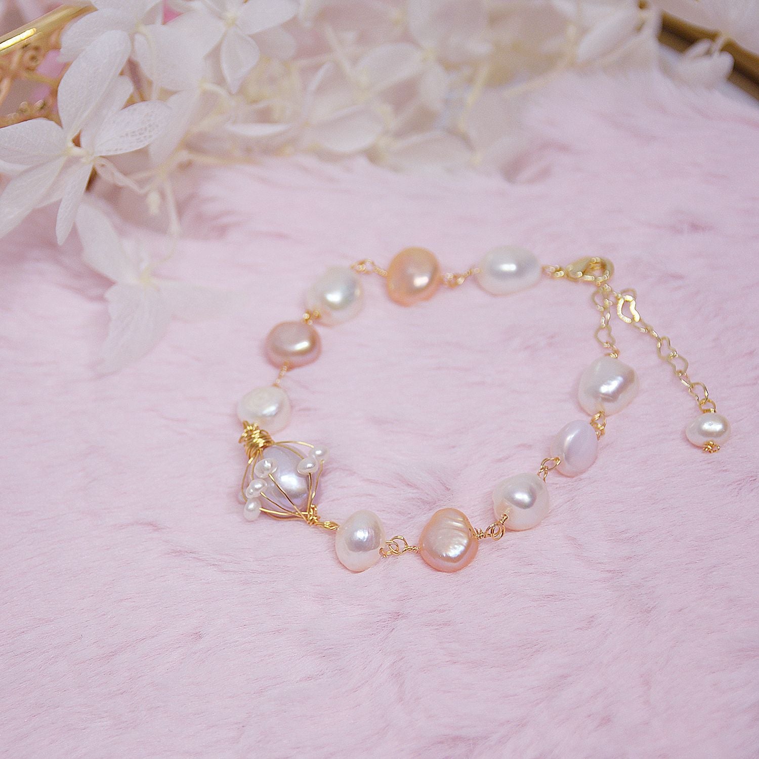 Baroque Pearl Bracelet - Orla - Freshwater Pearls - Abbott Atelier