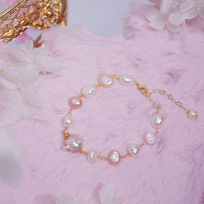 Baroque Pearl Bracelet - Orla - Freshwater Pearls - Abbott Atelier