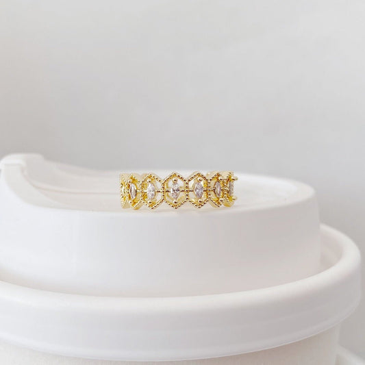 Baroque Ring - Harper - Gold - Plated - Abbott Atelier
