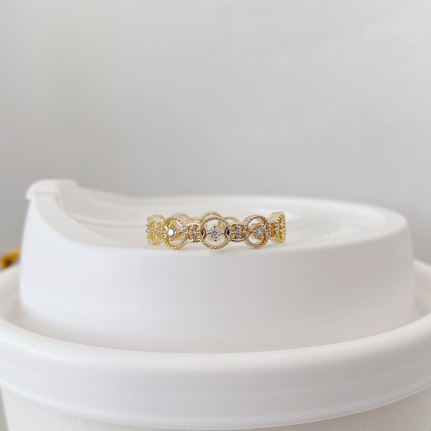 Baroque Ring - Lauren - Gold - Plated - Abbott Atelier