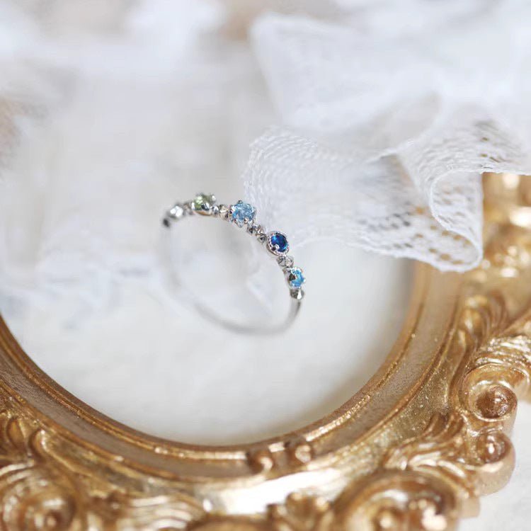 Baroque Ring - Shirley (Solid Silver) - Hypoallergenic - Abbott Atelier