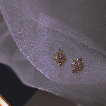 Baroque Stud Earrings - Grace - Hypoallergenic - Abbott Atelier