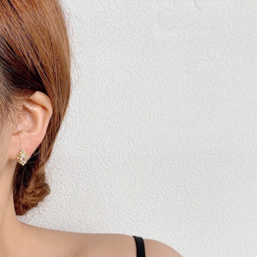 Baroque Stud Earrings - Grace - Hypoallergenic - Abbott Atelier