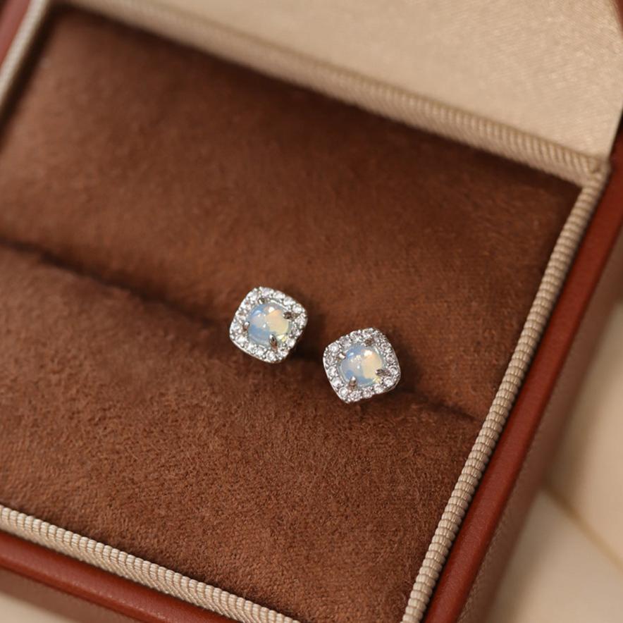 Baroque Stud Earrings - Rachelle - Hypoallergenic - Abbott Atelier