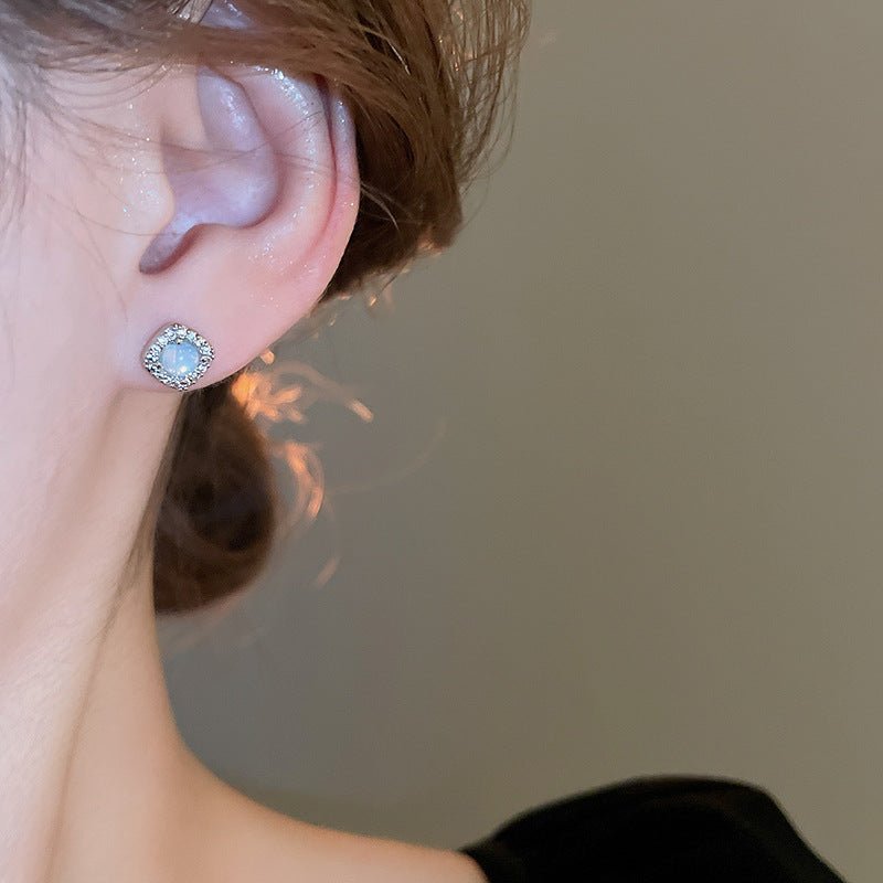 Baroque Stud Earrings - Rachelle - Hypoallergenic - Abbott Atelier