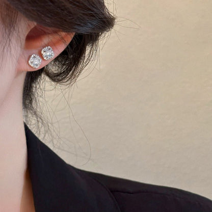 Baroque Stud Earrings - Rachelle - Hypoallergenic - Abbott Atelier