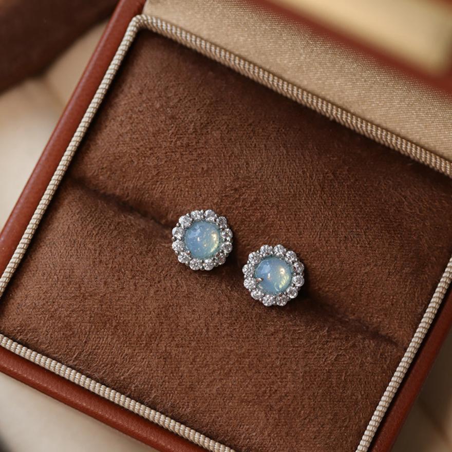 Baroque Stud Earrings - Shelly - Hypoallergenic - Abbott Atelier