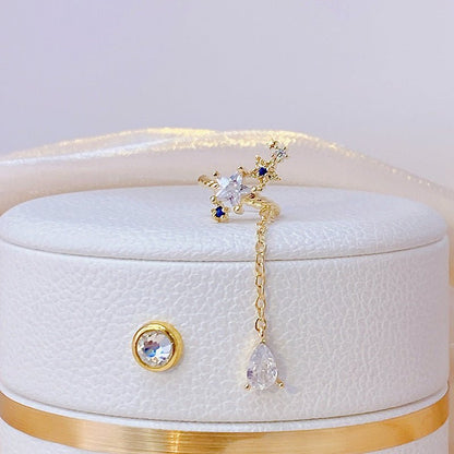 Blue Star Ear Cuffs - Gold - Plated - Abbott Atelier