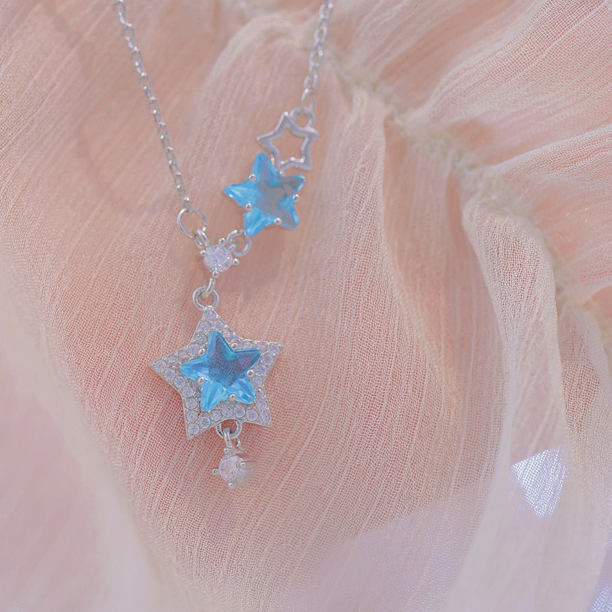 Blue Star Necklace - Gold Plated - Abbott Atelier