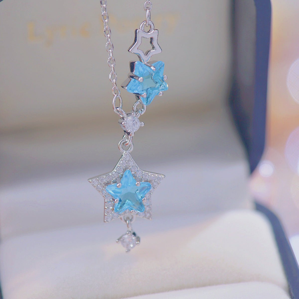 Blue Star Necklace - Gold Plated - Abbott Atelier