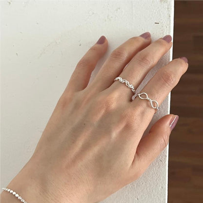 Braided Ring (Solid Silver) - Hypoallergenic - Abbott Atelier