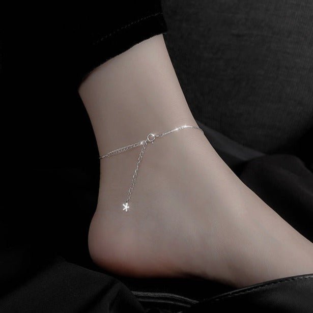 Butterfly Anklet (Solid Silver) - Sydney - Hypoallergenic - Abbott Atelier