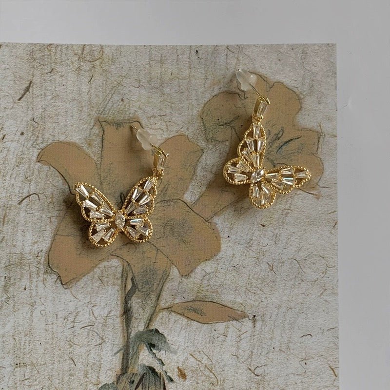 Butterfly Earrings - Analena - Hypoallergenic - Abbott Atelier