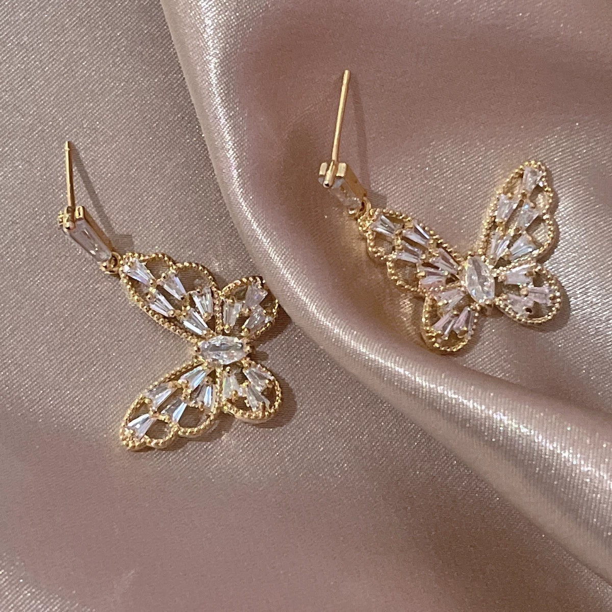 Butterfly Earrings - Analena - Hypoallergenic - Abbott Atelier