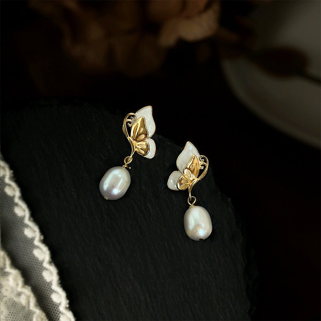 Butterfly Earrings - April - Hypoallergenic - Abbott Atelier