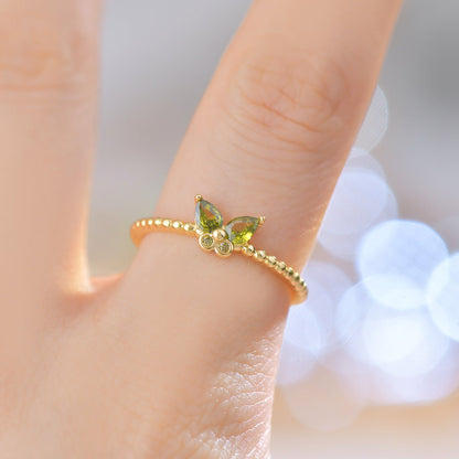 Butterfly Garden Ring - Gold - Plated - Abbott Atelier