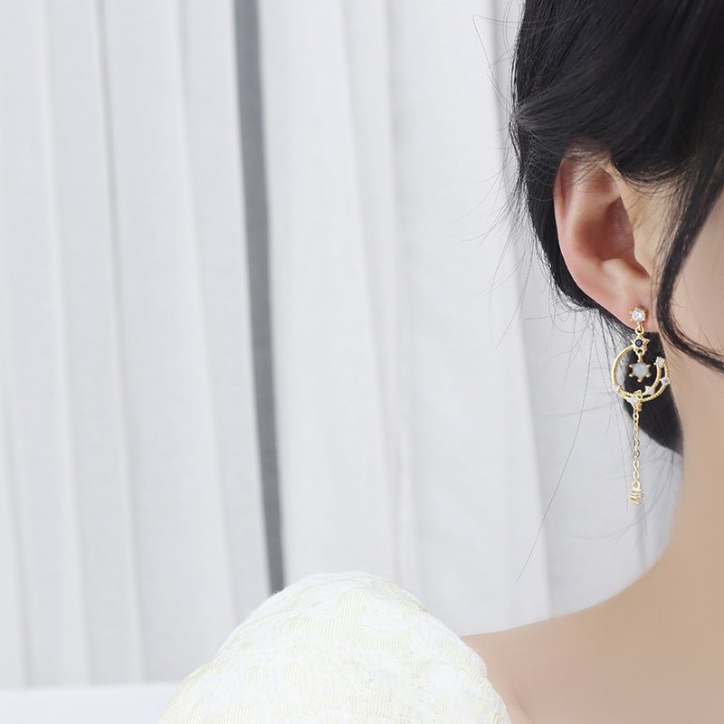 Celestial Earrings - Azure - Hypoallergenic - Abbott Atelier
