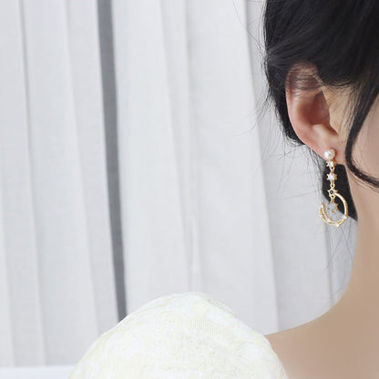 Celestial Earrings - Azure - Hypoallergenic - Abbott Atelier