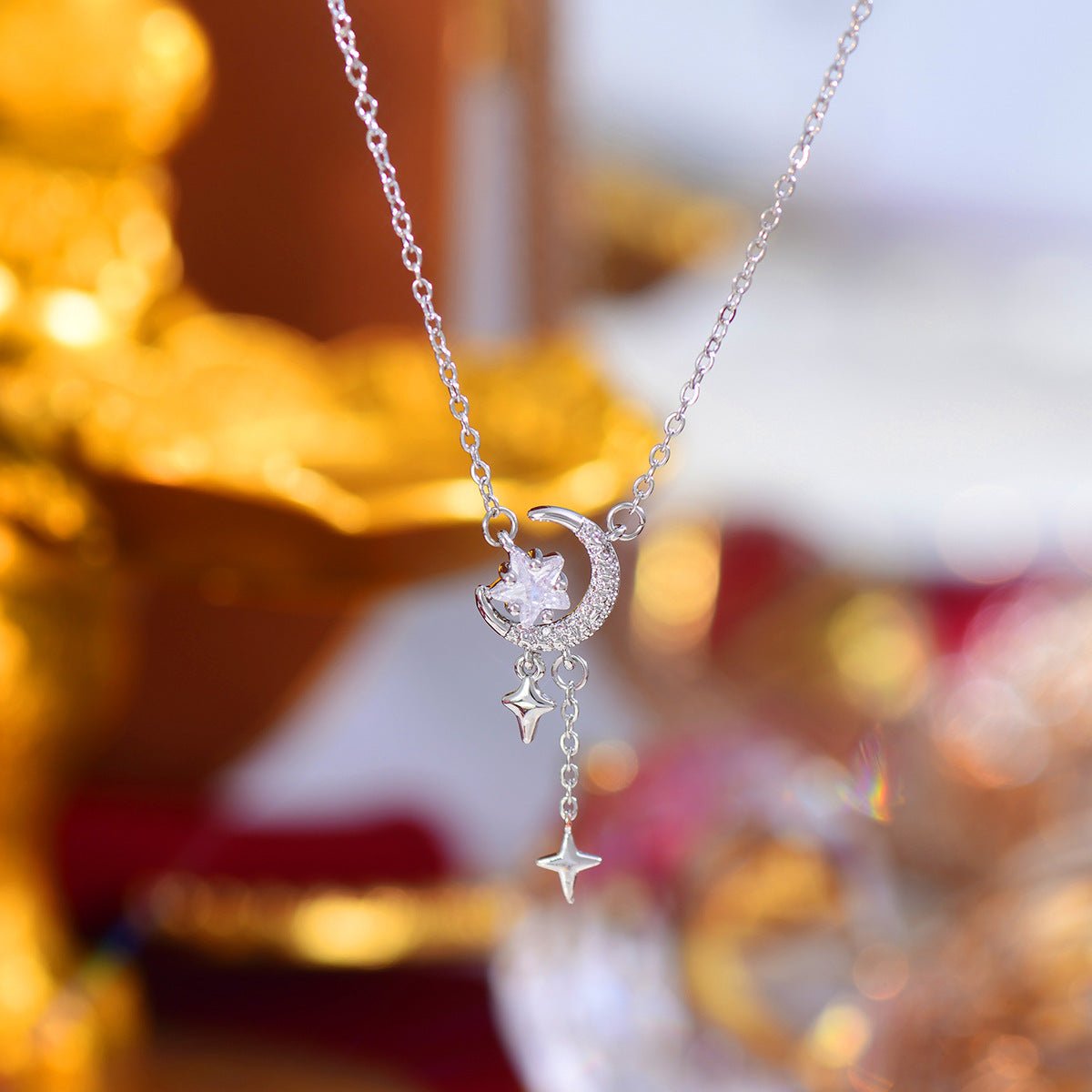 Celestial Necklace - Monica - Gold Plated - Abbott Atelier