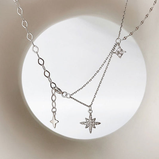 Celestial Necklace (Solid Silver) - Hypoallergenic - Abbott Atelier