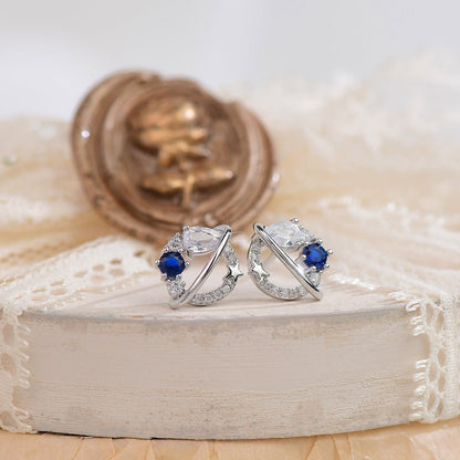 Celestial Stud Earrings - Adalyn - Hypoallergenic - Abbott Atelier