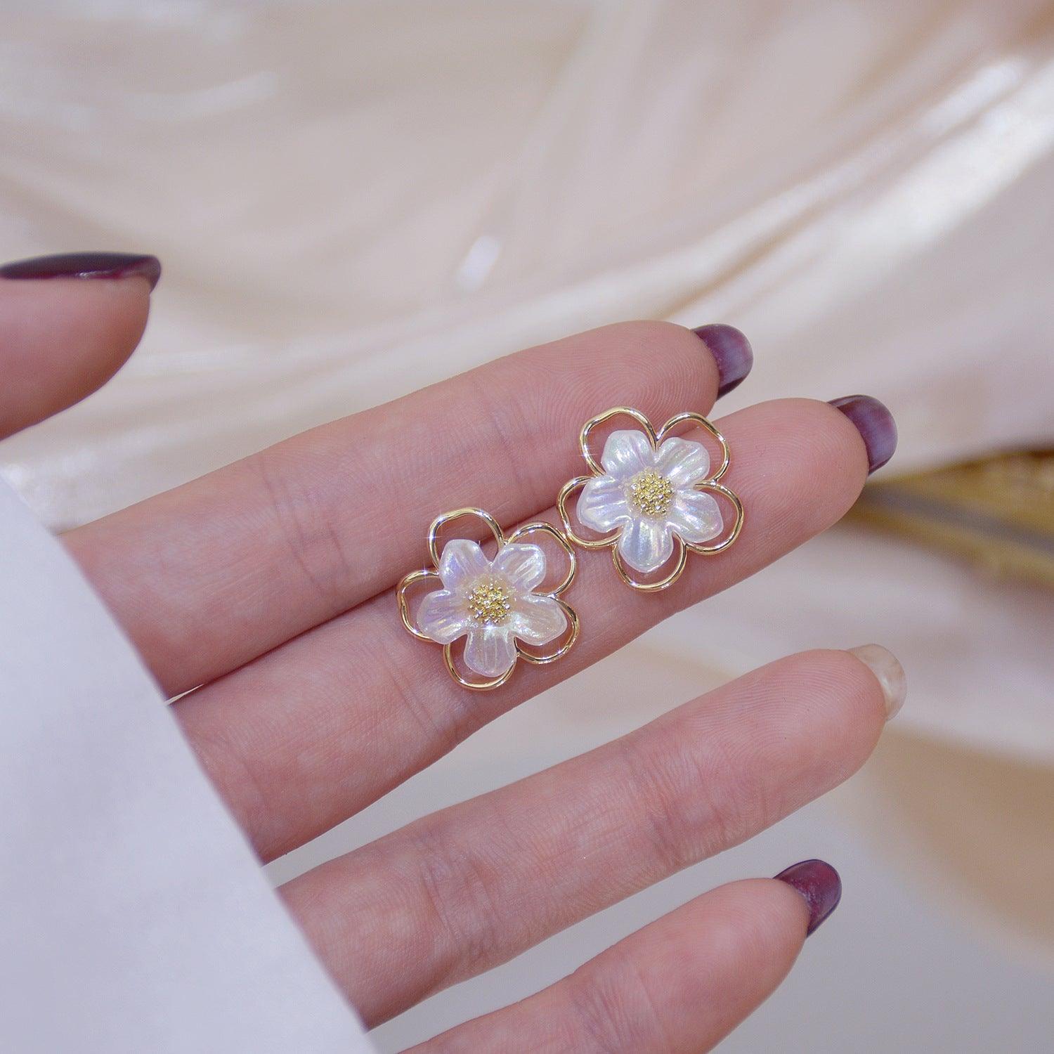 Cherry Blossom Earrings - Hypoallergenic - Abbott Atelier