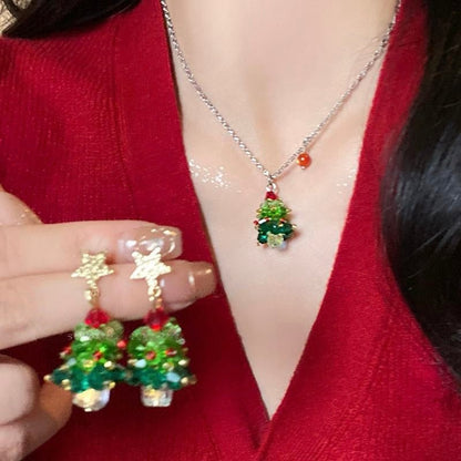 Christmas Tree Earrings - Hypoallergenic - Abbott Atelier