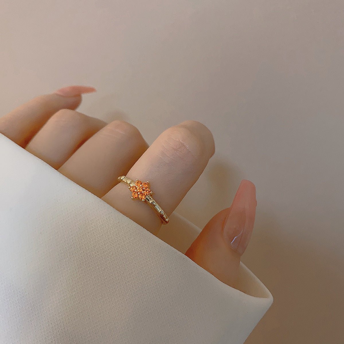 [Clearance] Aurora Ring Set - Gold - Plated - Abbott Atelier