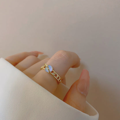 [Clearance] Aurora Ring Set - Gold - Plated - Abbott Atelier