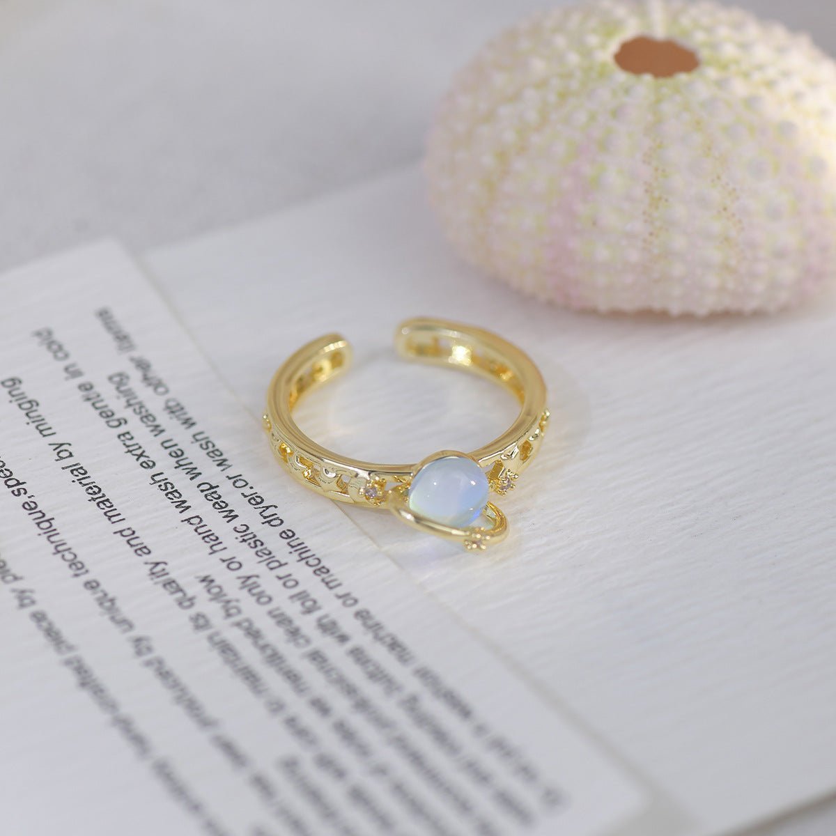 [Clearance] Aurora Ring Set - Gold - Plated - Abbott Atelier