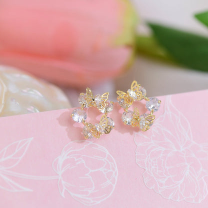 [Clearance] Butterfly Dream Earrings - Hypoallergenic - Abbott Atelier