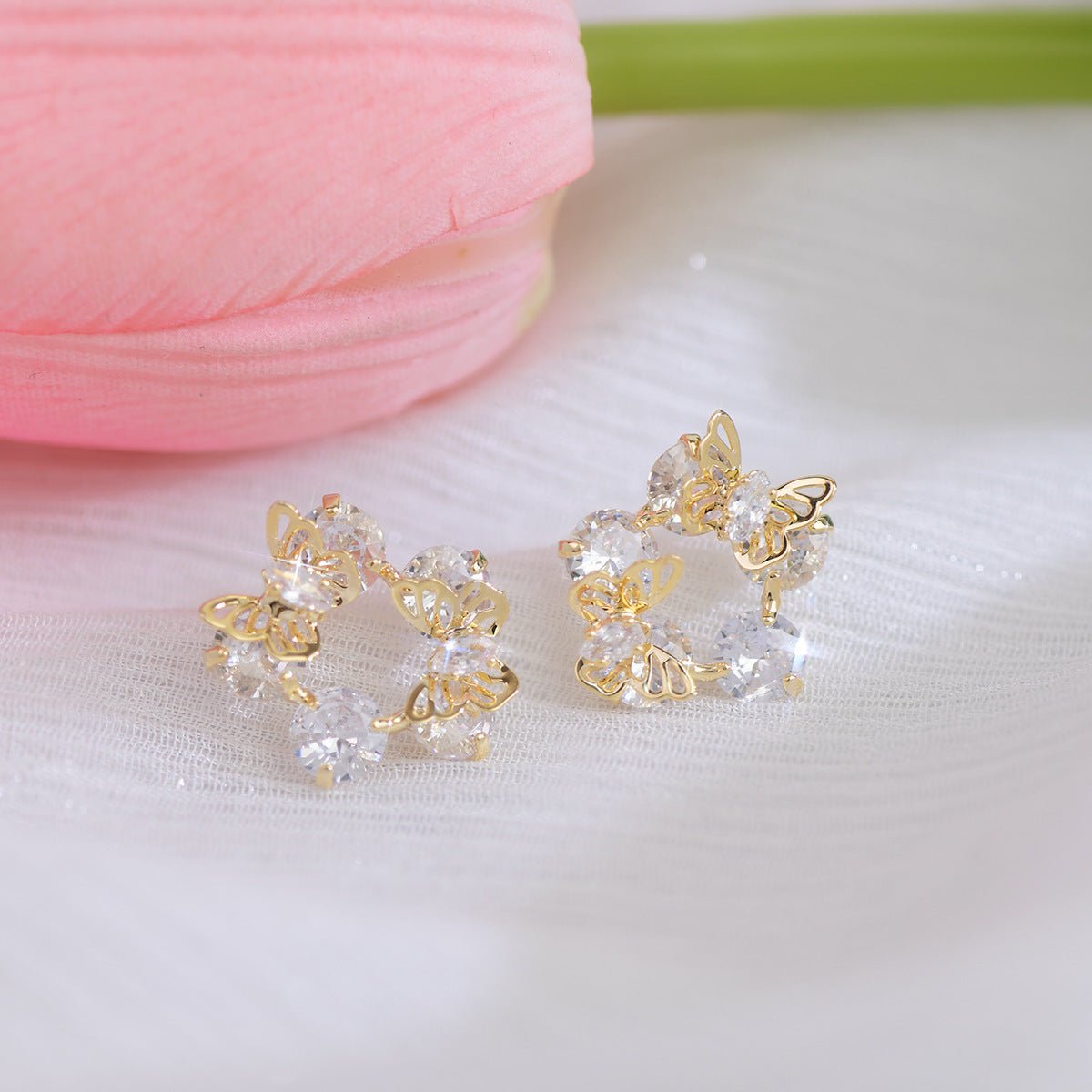 [Clearance] Butterfly Dream Earrings - Hypoallergenic - Abbott Atelier