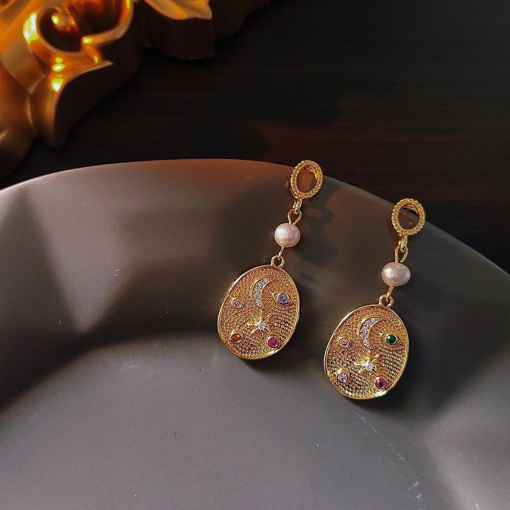 [Clearance] Celestial Earrings - Tessa - Hypoallergenic - Abbott Atelier